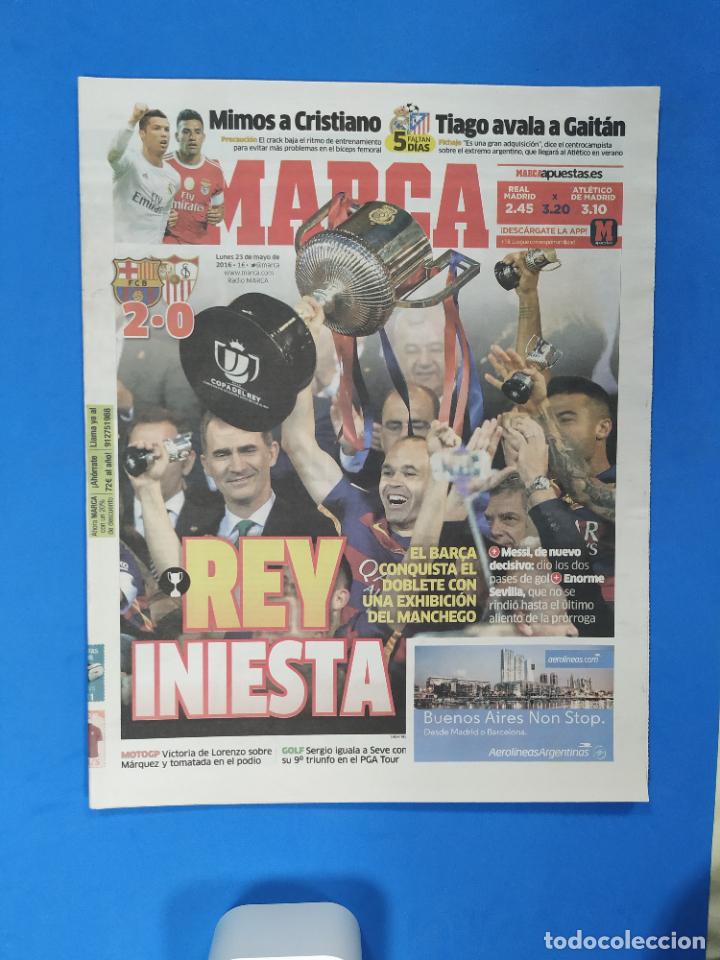 Coleccionismo deportivo: Marca El Barcelona Campe&oacute;n de la Copa del rey 2016 - Foto 1