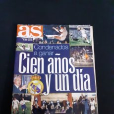 Coleccionismo deportivo: CIEN AÑOS Y UN DÍA. MARZO 2002. AS. EN MUY BUEN ESTADO.