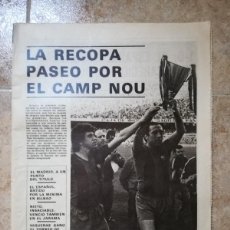 Collezionismo sportivo: EL MUNDO DEPORTIVO LA, RECOPA PASEÓ POR EL CAMP NOU Nº 17301 MAYO 1979