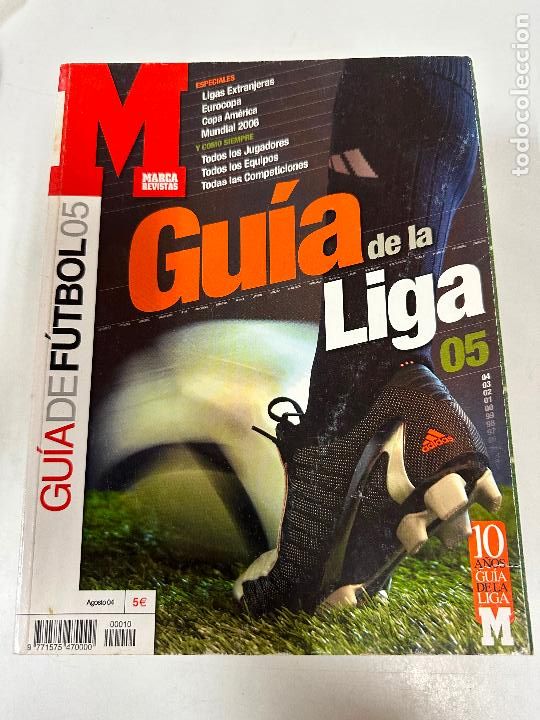 Coleccionismo deportivo: Guia de la Liga Marca 2004 2005 - Foto 1