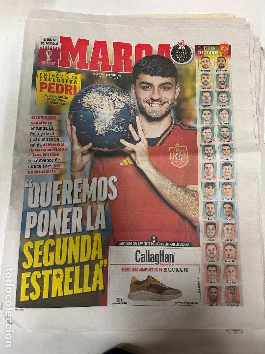 Colecionismo desportivo: Marca 12 de Noviembre de 2022 Previa del mundial de Rusia