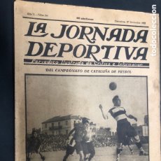 Coleccionismo deportivo: REVISTA LA JORNADA DEPORTIVA Nº 84 1922 ZAMORA ALCANTA F.C BARCELONA