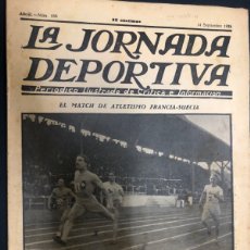 Coleccionismo deportivo: REVISTA LA JORNADA DEPORTIVA Nº 188 1923 GP MONZA FOTO EQUIPO FUTBOL REUS DEPORTIU