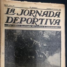 Coleccionismo deportivo: REVISTA LA JORNADA DEPORTIVA Nº 192 1923 PARTIDO FUTBOL R.MADRID - CRAKOVIA S.C