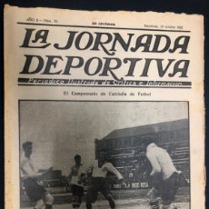 Coleccionismo deportivo: REVISTA LA JORNADA DEPORTIVA Nº 70 1922