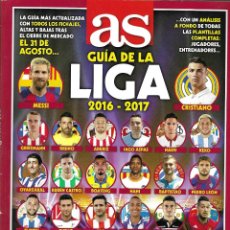 Coleccionismo deportivo: AS- GUIA DE LA LIGA 2016-2017