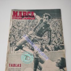 Coleccionismo deportivo: MARCA MARTES GRAFICO Nº 1 RESUMEN JORNADA LIGA 72/73 1972/1973 REAL MADRID BARÇA