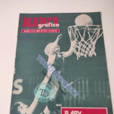 Coleccionismo deportivo: MARCA MARTES GRAFICO Nº 16 COPA GENERALISIMO 1972/1973 72/73 PORTADA BRABENDER BASKET
