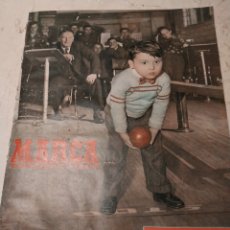 Coleccionismo deportivo: MARCA 1953 FIN DEL TOUR GANA BOBET.CAMPEONATO ESPAÑA ATLETISMO. CONQUISTA DEL NANGA PARBAT.FANGIO