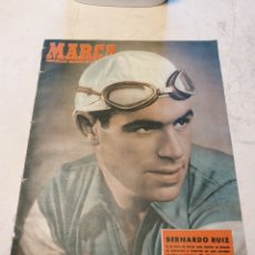 Coleccionismo deportivo: MARCA 1953 BERNARDO RUIZ . INGLATERRA- ESPAÑA BOXEO EN LAS VENTAS. VALLADOLID COPA FEDERACIÓN