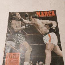 Coleccionismo deportivo: MARCA 1951 JOE LOUIS VICTIMA DE ROCKEY MARCIANO.AT.MADRID 4 LAS PALMAS 0.AT.MADRID V COPA EVA DUARTE
