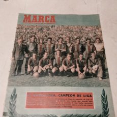 Coleccionismo deportivo: MARCA 1952. BARCELONA CAMPEON DE LIGA.EL EGARA CAMPEON DE HOCKEY. AT.MADRID HOCKEY HIERBA TARRASA