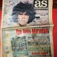 Coleccionismo deportivo: LOTE DIARIOS DEPORTIVOS MARADONA
