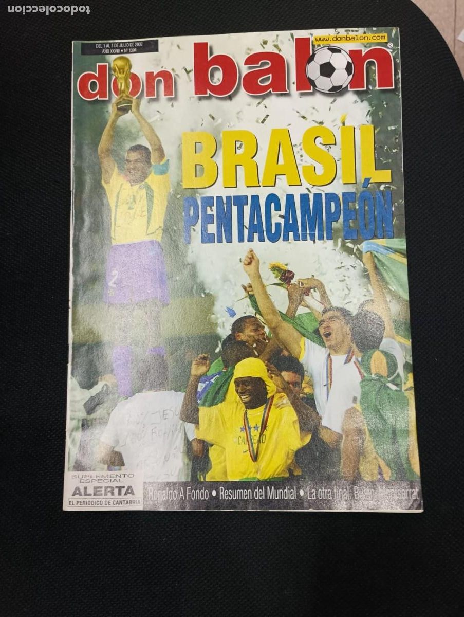 Coleccionismo deportivo: Don Bal&oacute;n. Julio 2002. - Foto 1