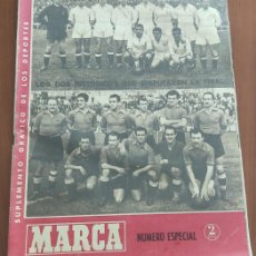 Coleccionismo deportivo: MARCA SEMANARIO GRAFICO DE LOS DEPORTES Nº174 - 11 JUNIO 1945 - EL MADRID CAMPEON DE COPA