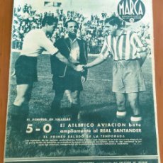 Coleccionismo deportivo: MARCA SUPLEMENTO GRAFICO DE LOS DEPORTES Nº188 -15 SEPTIEMBRE 1942-A. DE AVIACION-REAL SANTANDER 0