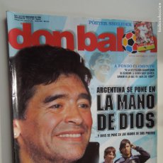 Coleccionismo deportivo: DON BALON REVISTA Nº 1725- 11-2008-MARADONA LA MANO DE DIOS -CLEMENTE-POSTER SNEIJDER