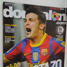 Coleccionismo deportivo: DON BALON REVISTA Nº 1831- 12-2010 - MANOTAZO AL MADRID-SERRA FERRER-CELTA F.C-POSTER VILLA