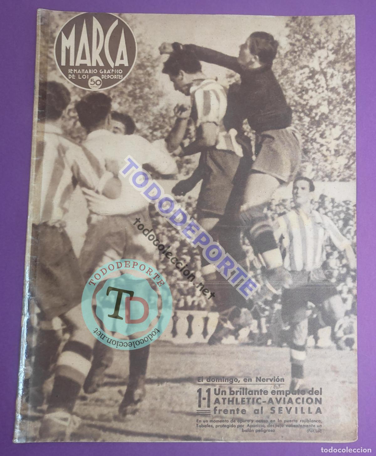 Sammelleidenschaft Sport: MARCA N&ordm; 94 1940 LIGA 40/41 HERCULES ATHLETIC CLUB BILBAO REAL OVIEDO - PREVIO ESPA&Ntilde;A-HUNGRIA