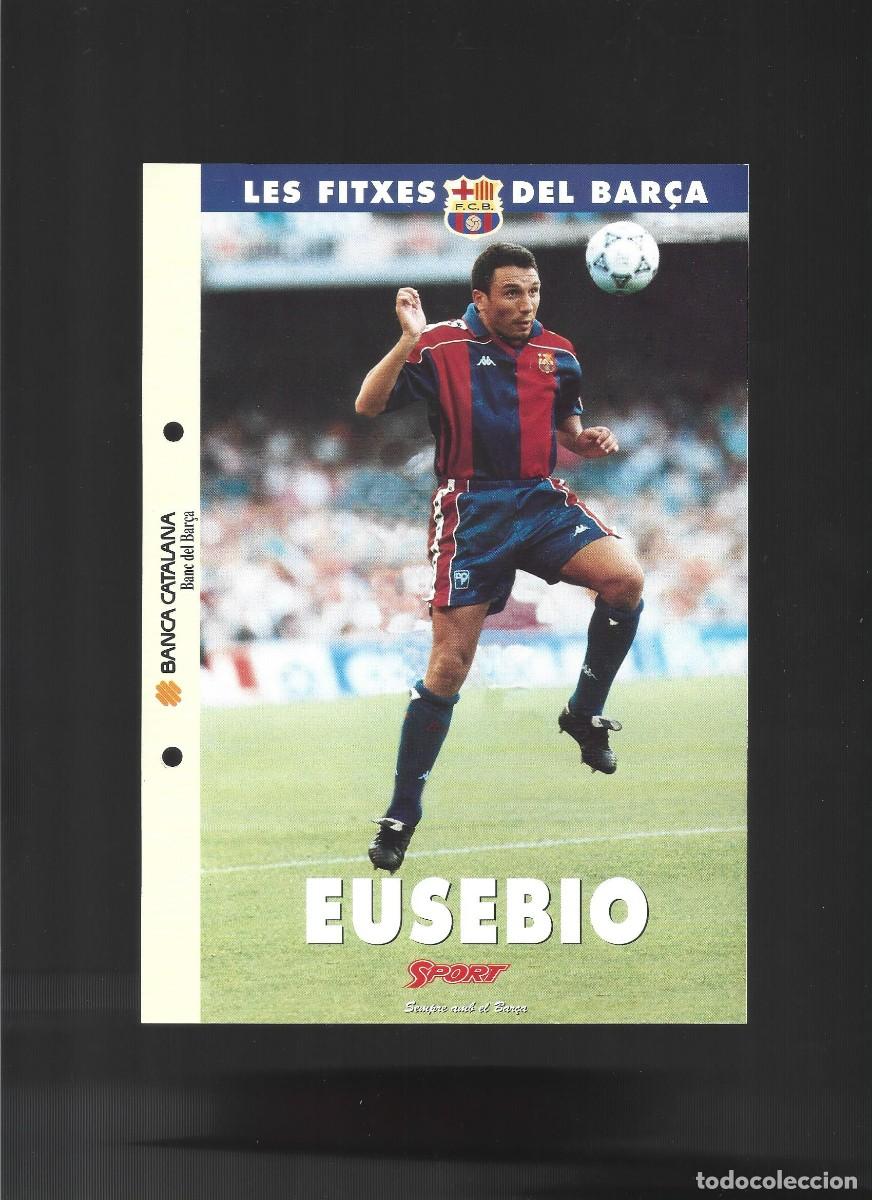 Coleccionismo deportivo: 1 FICHA SPORT DEL BARCA EUSEBIO - Foto 1