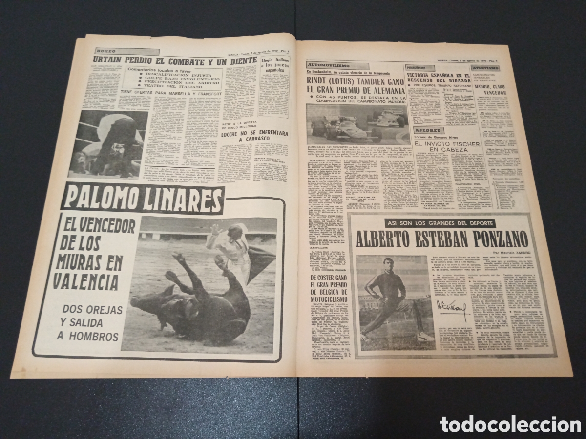 Coleccionismo deportivo: MARCA 03/08/1970 - Foto 3