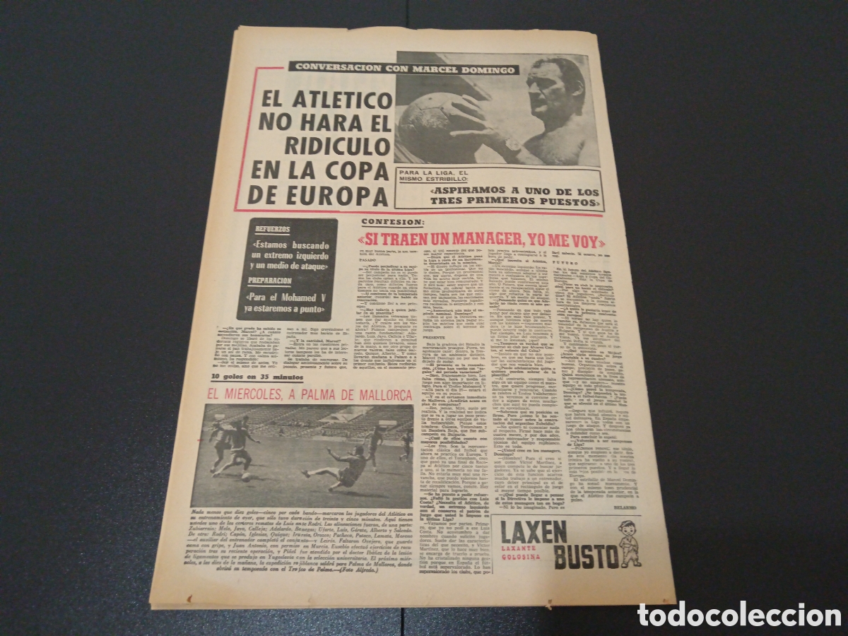 Coleccionismo deportivo: MARCA 03/08/1970 - Foto 7
