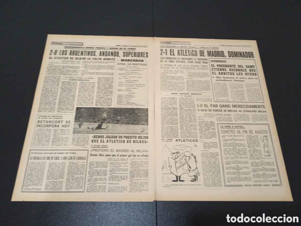 Coleccionismo deportivo: MARCA 30/08/1970 - Foto 3