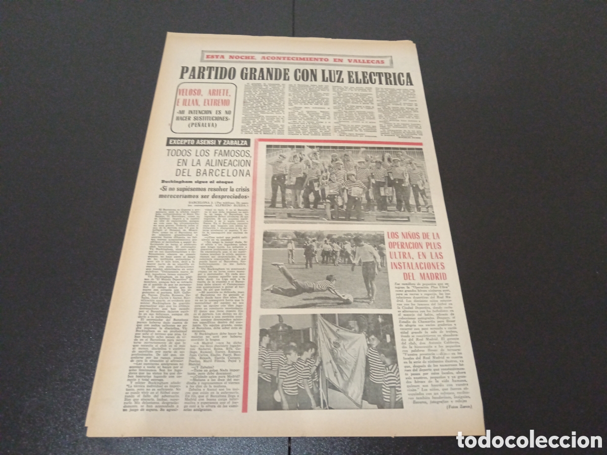 Coleccionismo deportivo: MARCA 03/09/1970 - Foto 6
