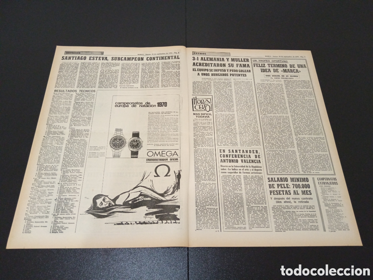 Coleccionismo deportivo: MARCA 10/09/1970 - Foto 3
