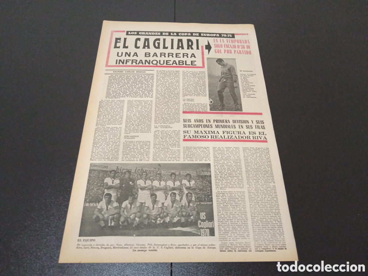 Coleccionismo deportivo: MARCA 10/09/1970 - Foto 7