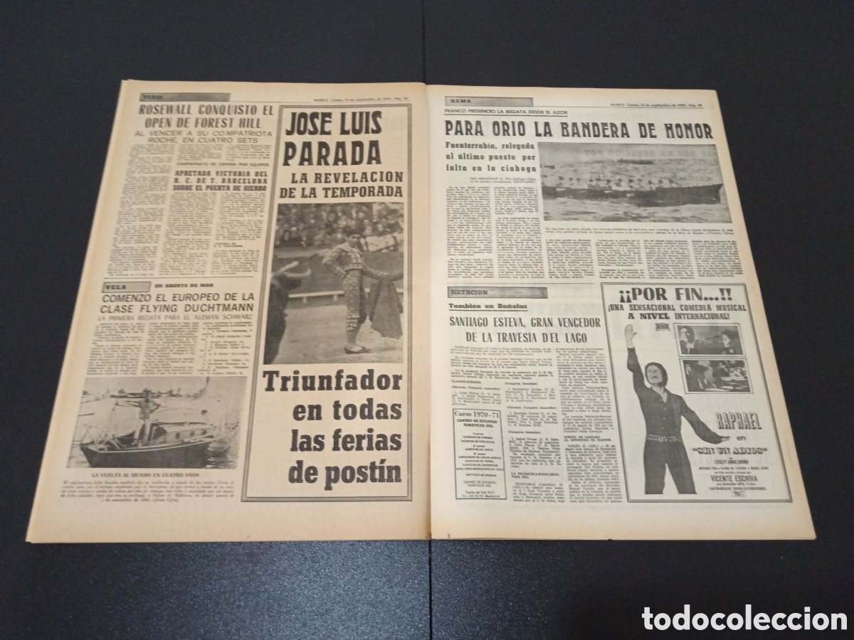 Coleccionismo deportivo: MARCA 14/09/1970 - Foto 12