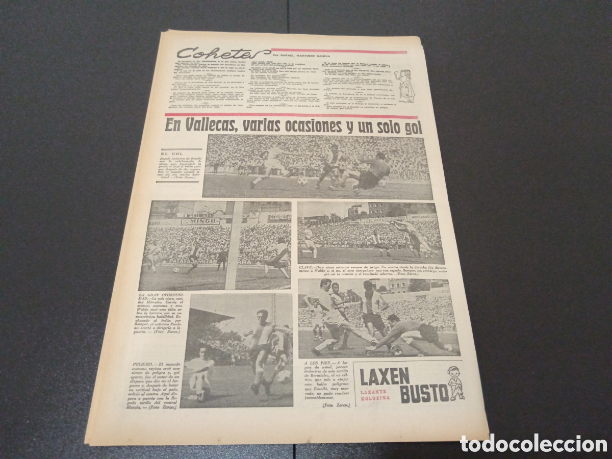 Coleccionismo deportivo: MARCA 14/09/1970 - Foto 14