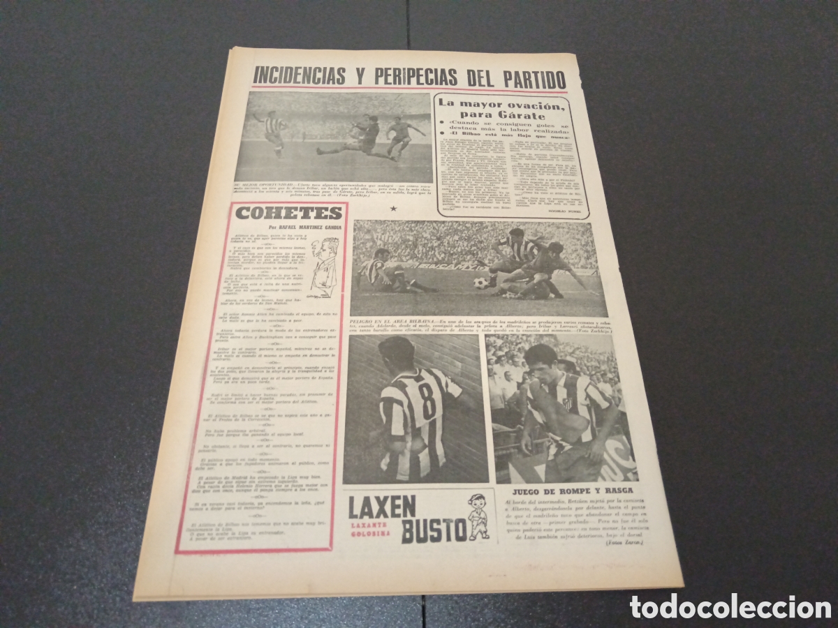 Coleccionismo deportivo: MARCA 21/09/1970 - Foto 11