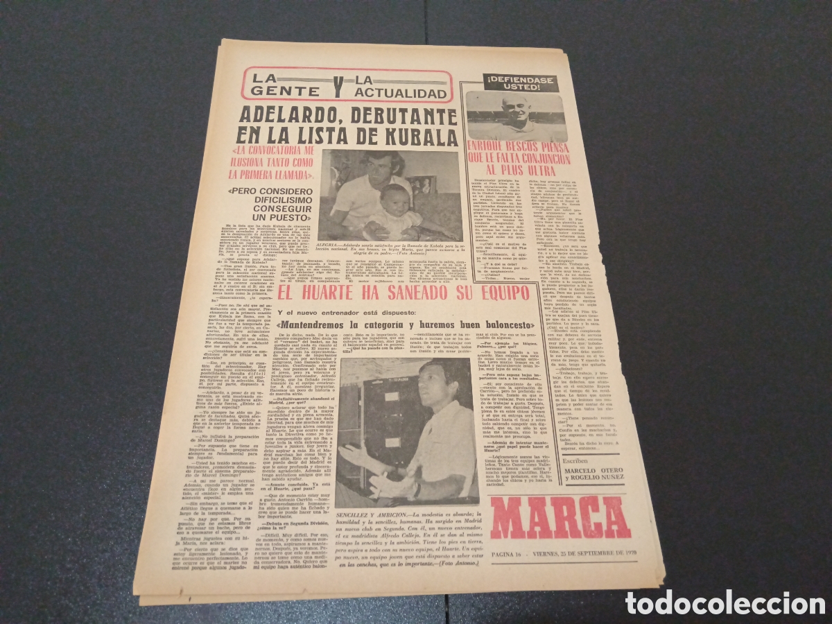 Coleccionismo deportivo: MARCA 25/09/1970 - Foto 5