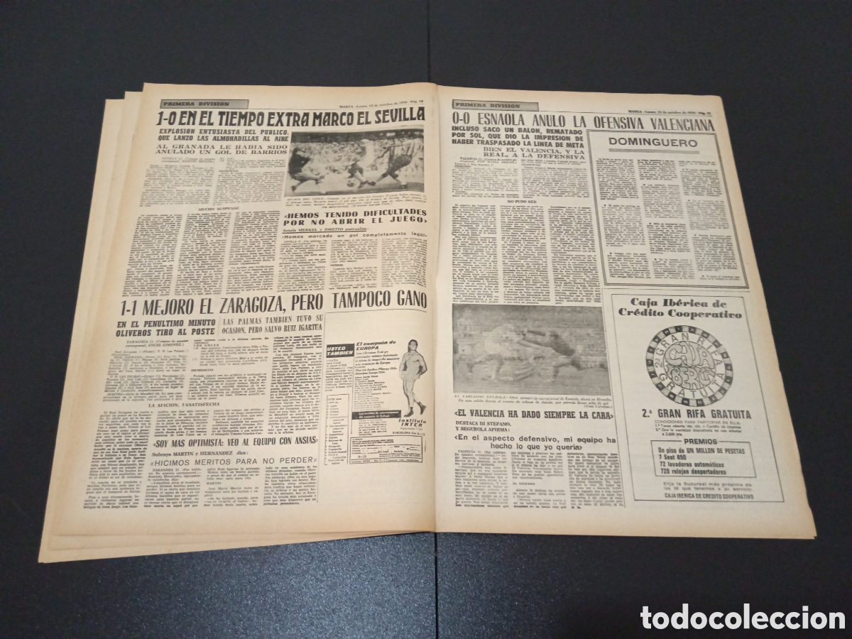 Coleccionismo deportivo: MARCA 12/10/1970 - Foto 6