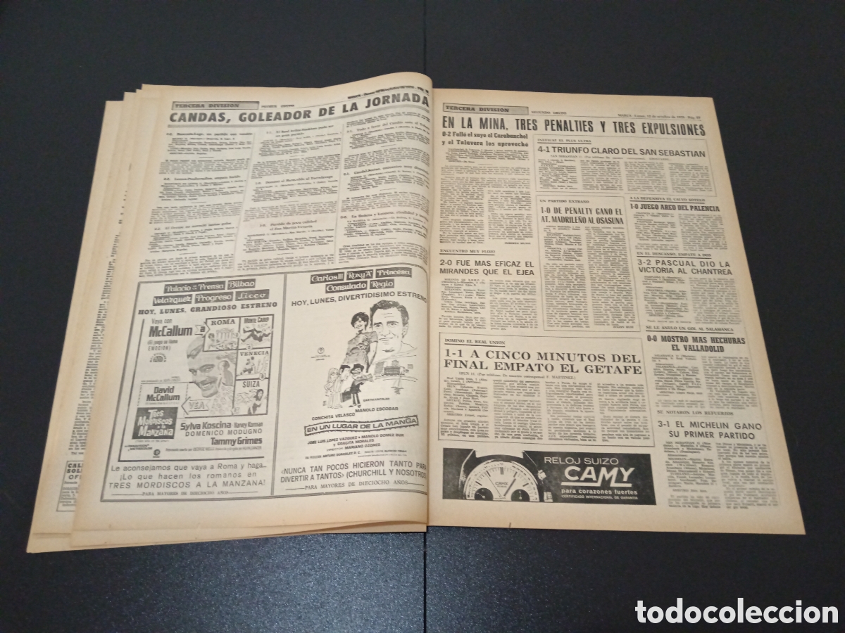Coleccionismo deportivo: MARCA 12/10/1970 - Foto 9