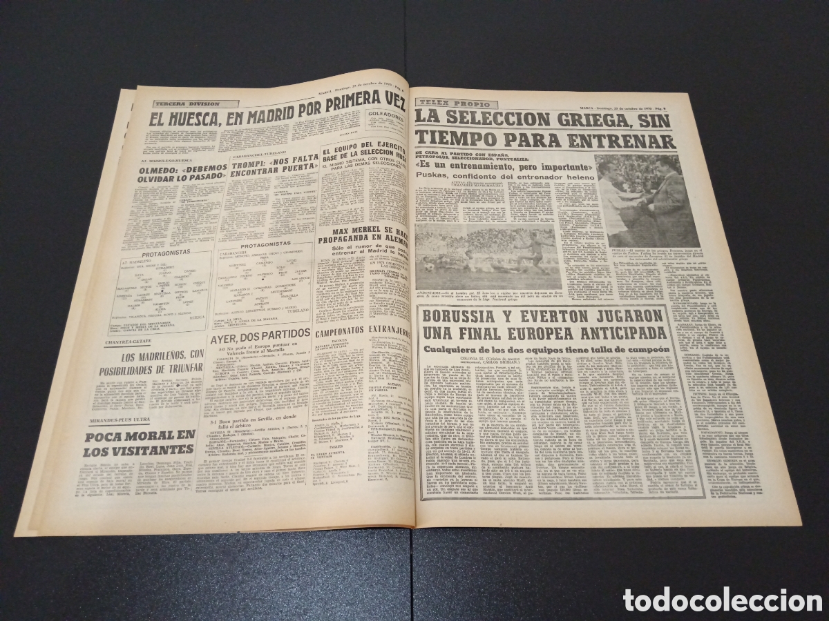 Coleccionismo deportivo: MARCA 25/10/1970 - Foto 4