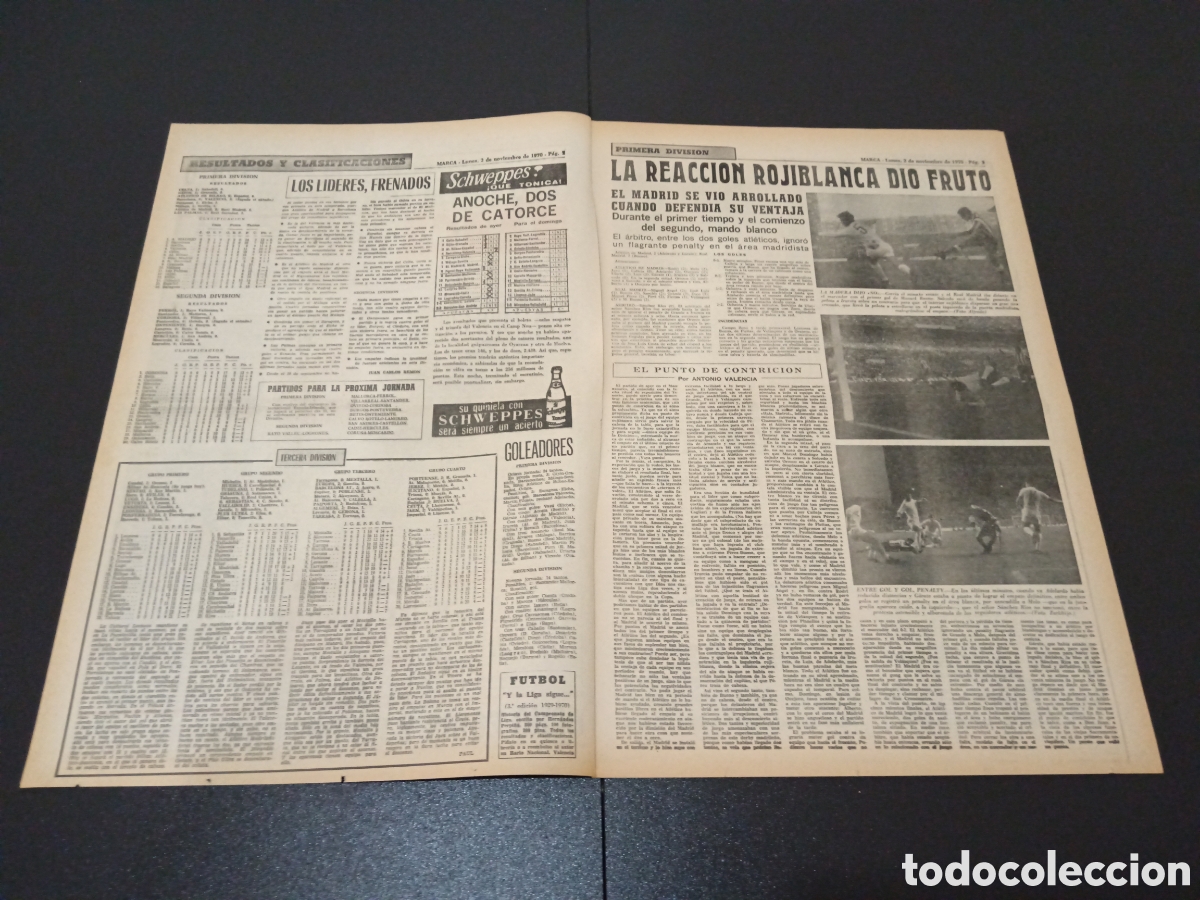 Coleccionismo deportivo: MARCA 02/11/1970 - Foto 2