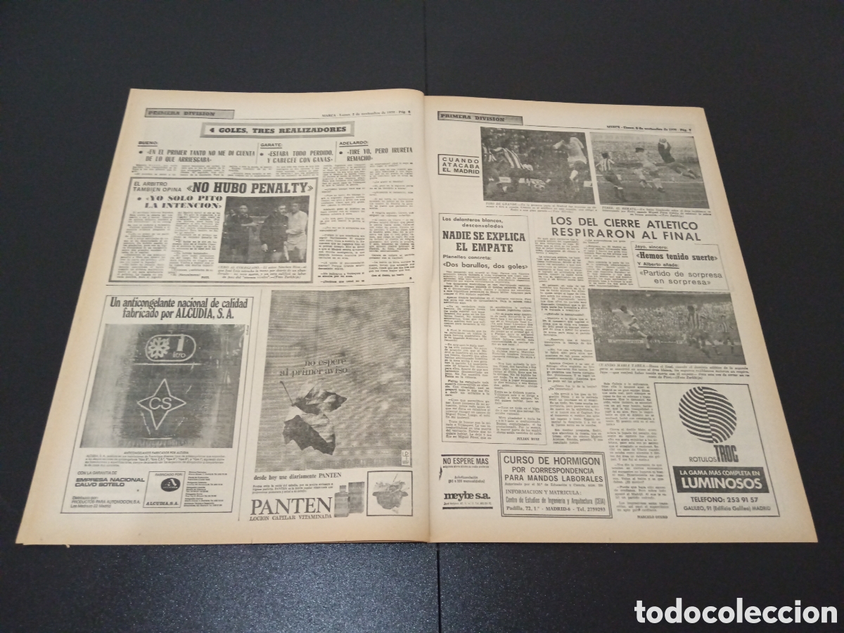 Coleccionismo deportivo: MARCA 02/11/1970 - Foto 4