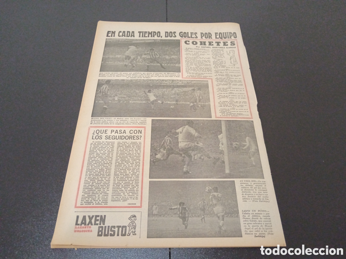 Coleccionismo deportivo: MARCA 02/11/1970 - Foto 14