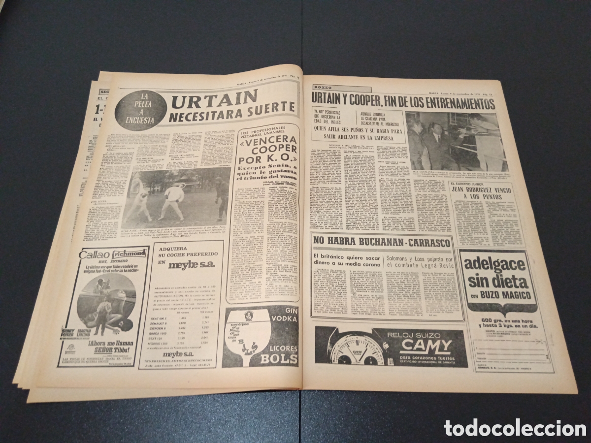 Coleccionismo deportivo: MARCA 09/11/1970 - Foto 7