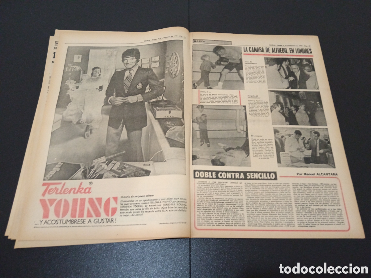 Coleccionismo deportivo: MARCA 09/11/1970 - Foto 8