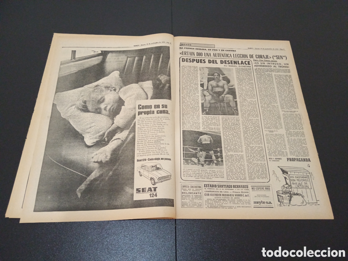 Coleccionismo deportivo: MARCA 12/11/1970 - Foto 4