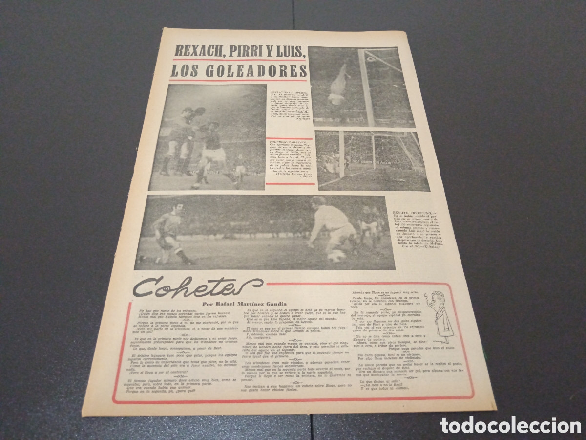 Coleccionismo deportivo: MARCA 12/11/1970 - Foto 7
