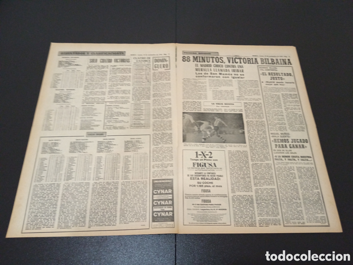 Coleccionismo deportivo: MARCA 16/11/1970 - Foto 2