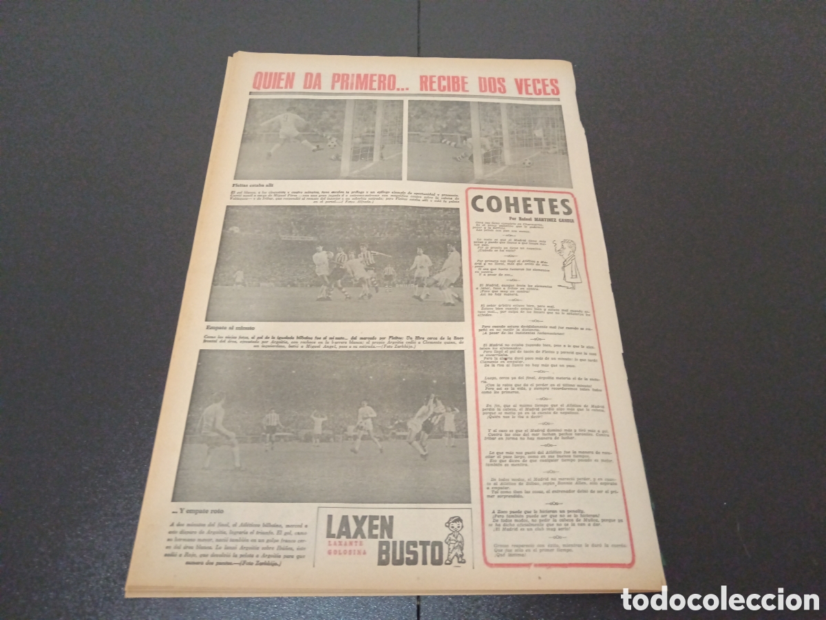 Coleccionismo deportivo: MARCA 16/11/1970 - Foto 13