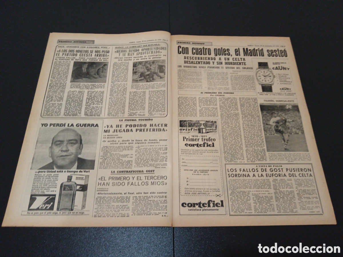 Coleccionismo deportivo: MARCA 30/11/1970 - Foto 3