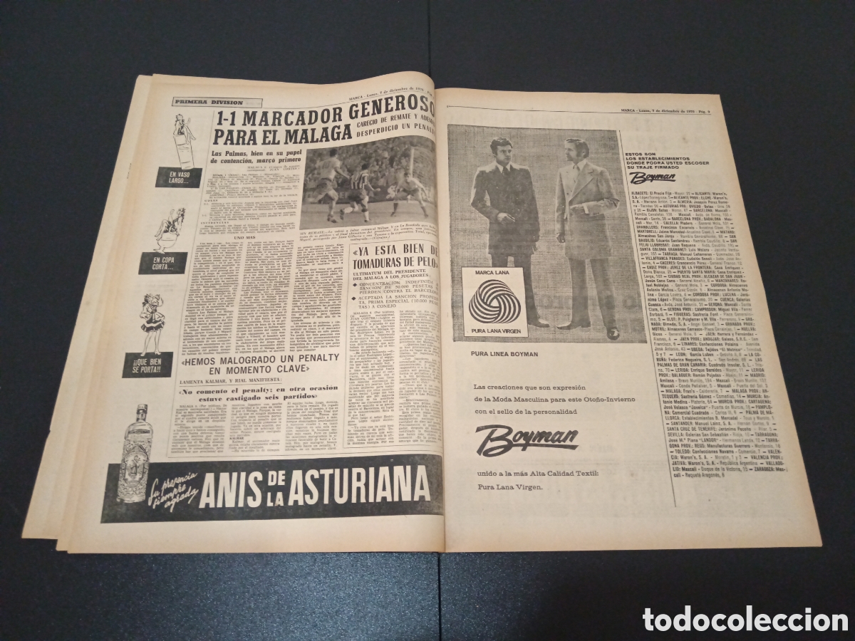Coleccionismo deportivo: MARCA 07/12/1970 - Foto 5