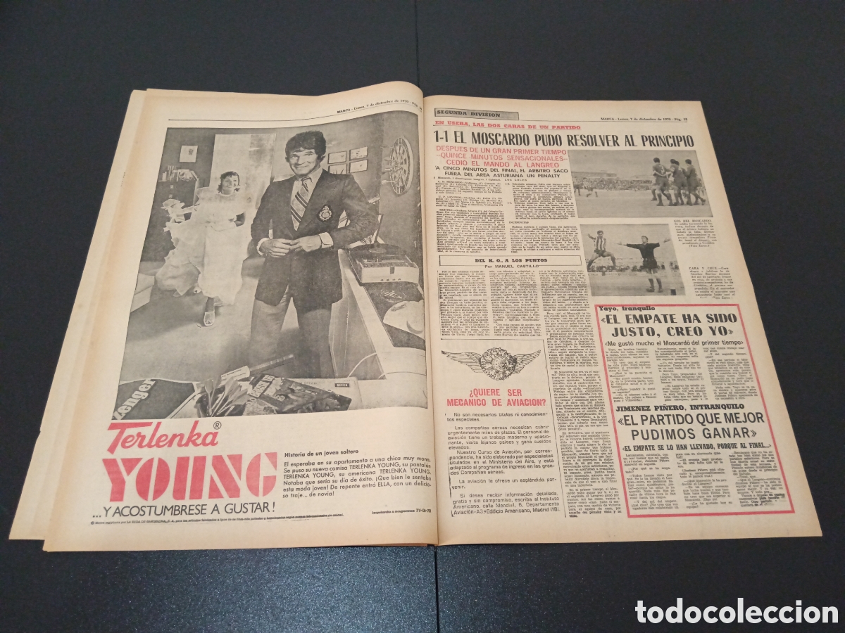 Coleccionismo deportivo: MARCA 07/12/1970 - Foto 8