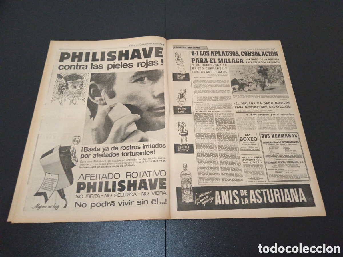 Coleccionismo deportivo: MARCA 14/12/1970 - Foto 5